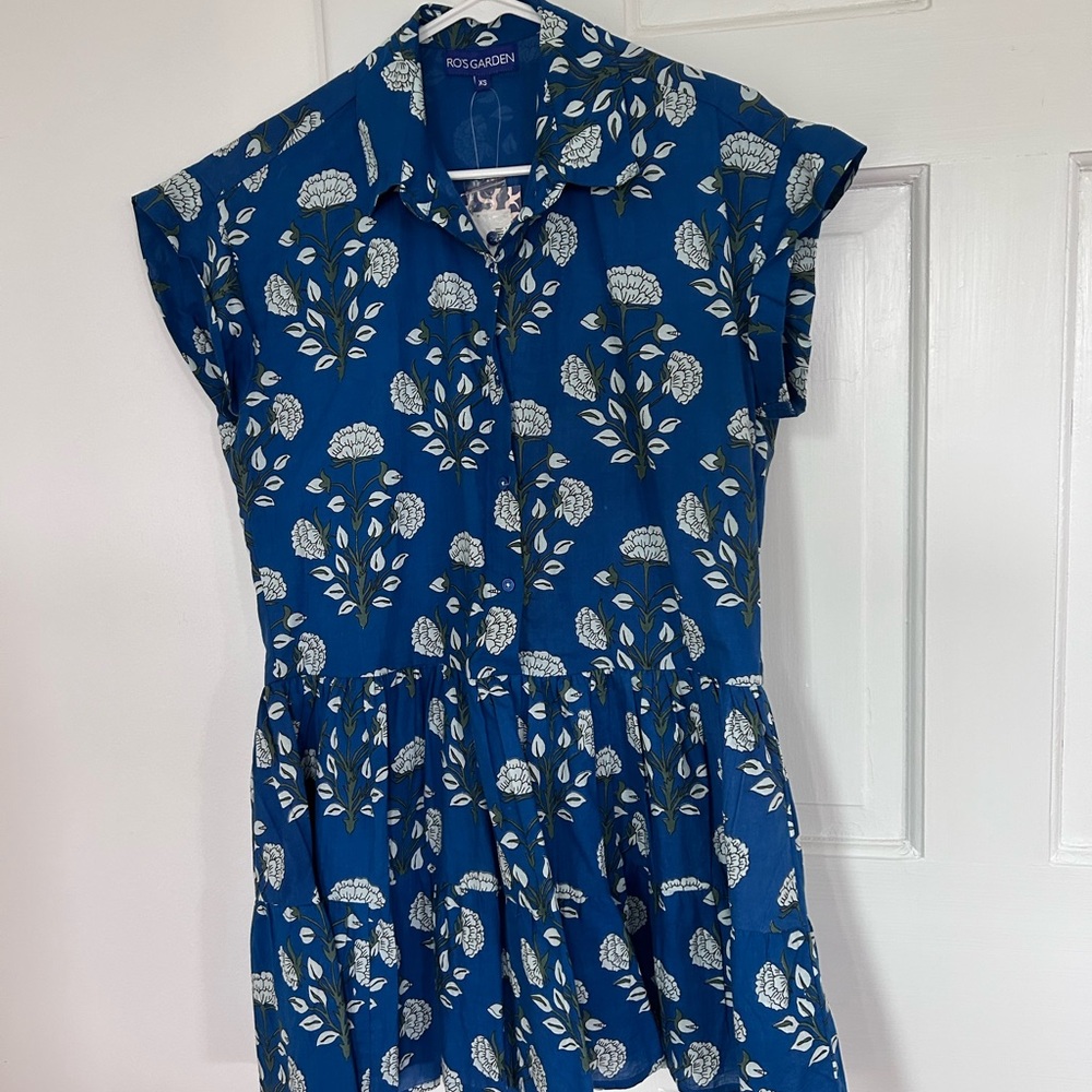 Ro’s Garden Morgana Indira Blue Dress